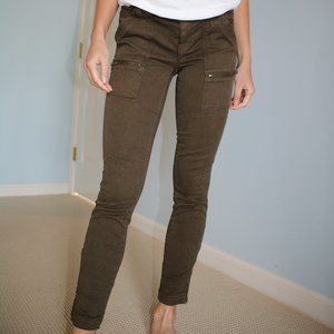 Joie Skinny Jeans with Zipper Detail